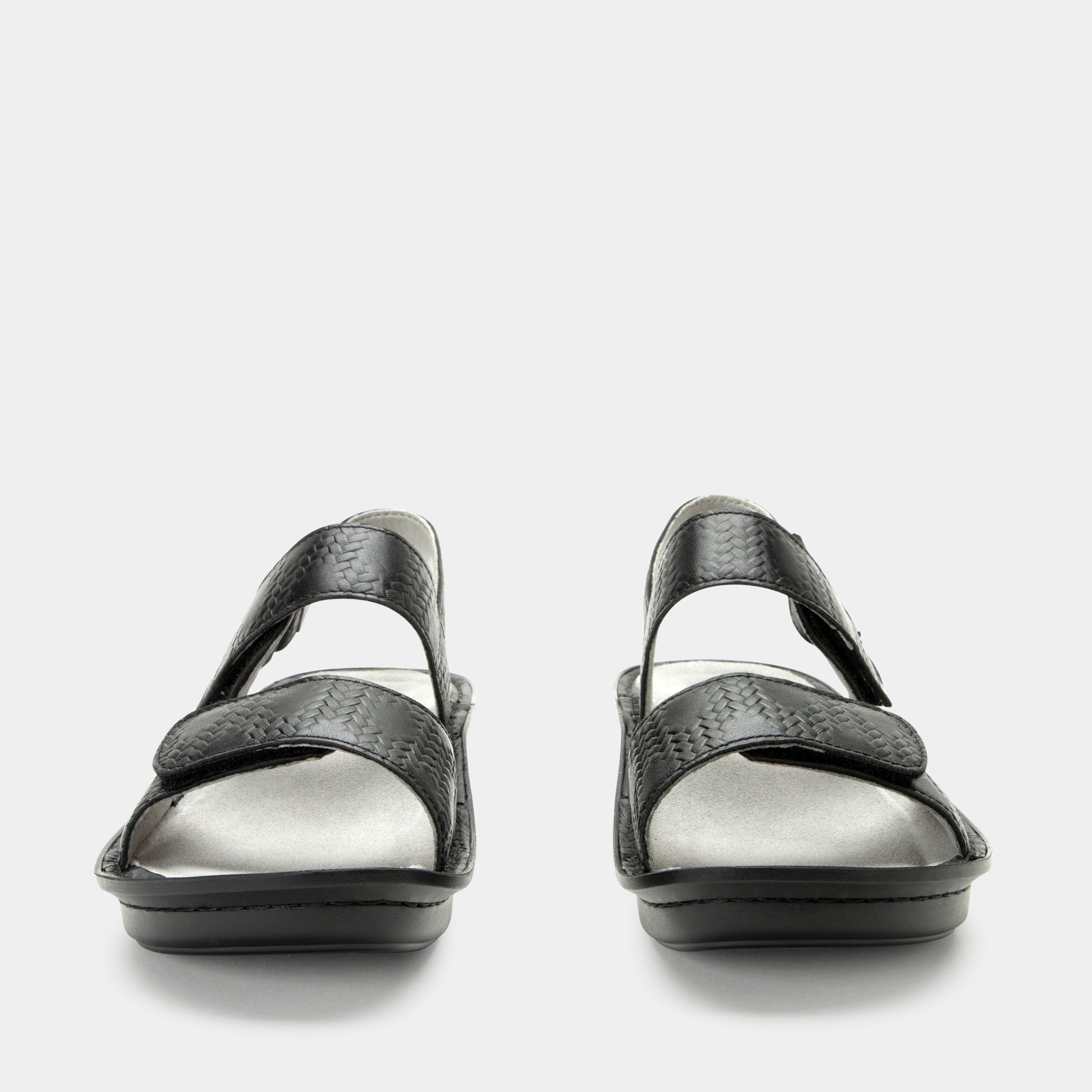 Verona Basketry Black Sandal - Image 5